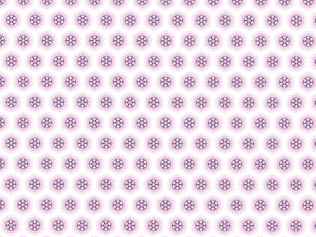 Abstract flower pattern on white background.の写真素材