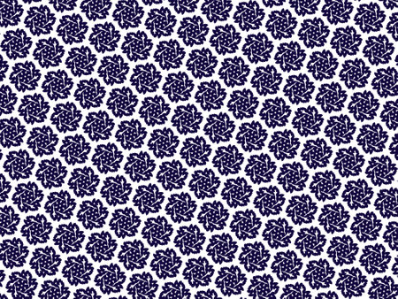 Abstract deep blue line pattern on white background.の写真素材