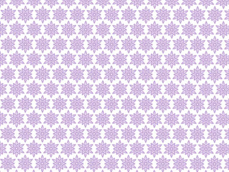 Abstract soft violet flower pattern on white background.の写真素材