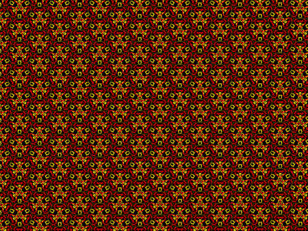 Abstract color line pattern on black background.の写真素材