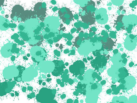 Abstract green ink color on white background.の写真素材