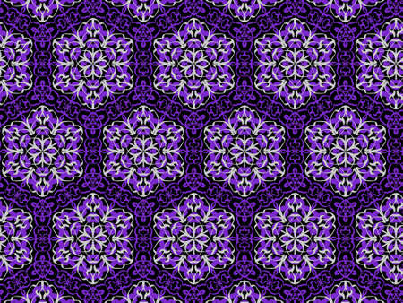 Abstract color line pattern on black background.の写真素材