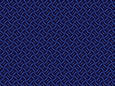 Abstract color line pattern on blue background.