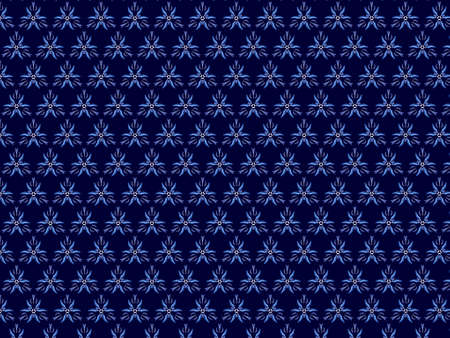 Abstract color line pattern on blue background.の写真素材