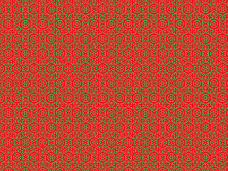 Abstract color line pattern on red background.の写真素材