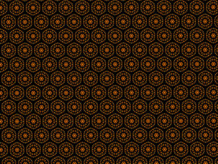 Abstract color line pattern on black background.の写真素材