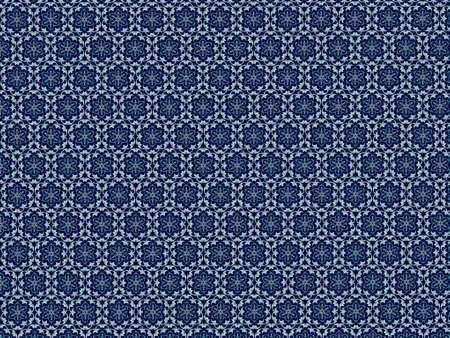 Abstract color line pattern on blue background.の写真素材