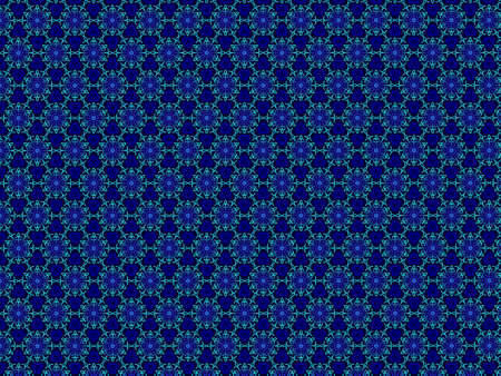 Abstract color line pattern on blue background.の写真素材