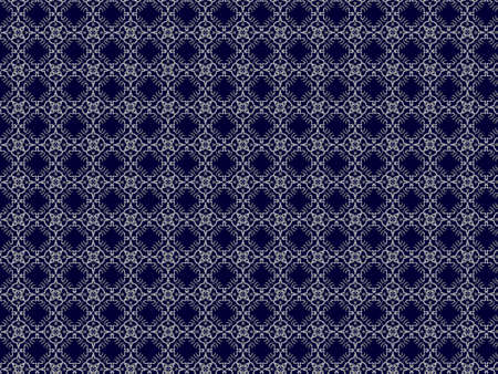 Abstract color line pattern on blue background.の写真素材