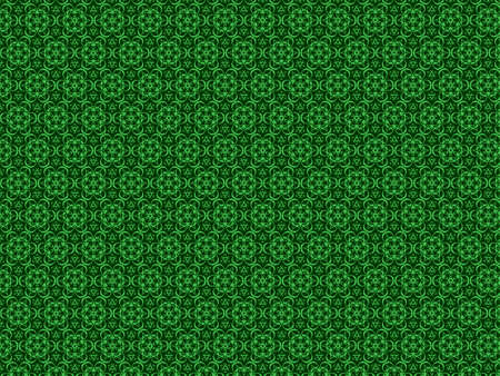 Abstract color line pattern on green background.の写真素材