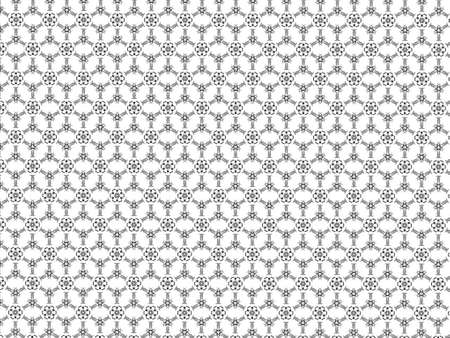 Abstract geometric pattern with stripes and lines background. Simple lattice graphic design.の写真素材