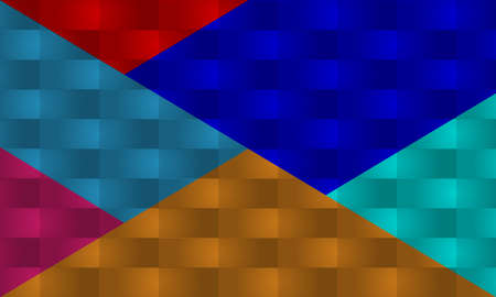 Abstract square multicolored background with shadow.の写真素材