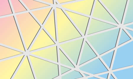 Abstract line with gardient color background.