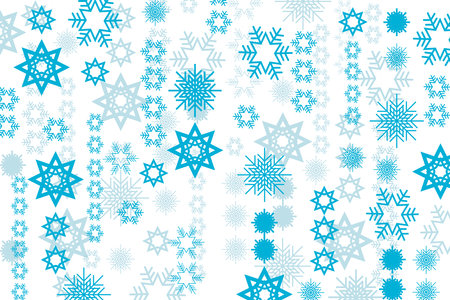 Illustration blue line of snow background.のイラスト素材