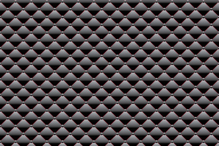 illustration abstraction of black square and circle shapes gradient with red background.のイラスト素材