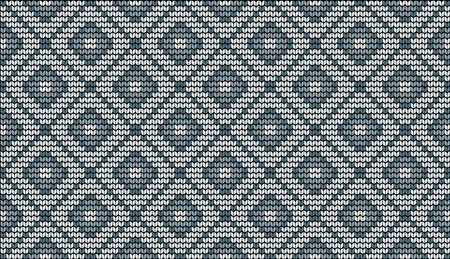 Illustration of weaving textile pattern on black background.のイラスト素材