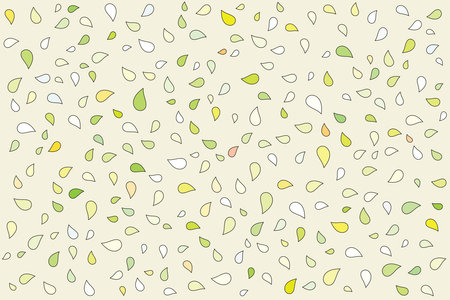 Illustration pattern petal of flower on soft yellow background.のイラスト素材