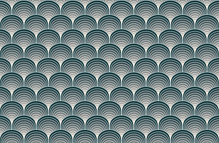 Illustration, pattern layer of circle on empty background.のイラスト素材