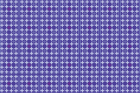 illustration pattern of the violet crass color with line on deep violet background.のイラスト素材
