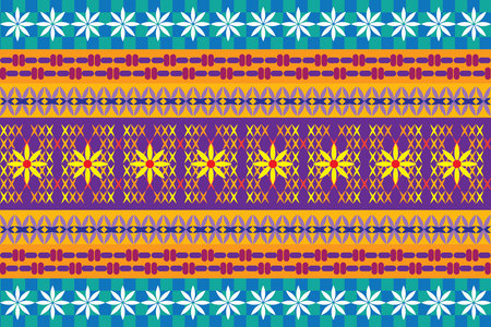 illustration pattern of the crass color on multi color background.のイラスト素材