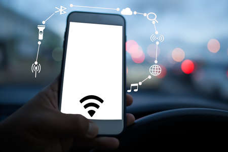 Abstract Use of Smartphones to Find Information and Utilize Technology on Cars.