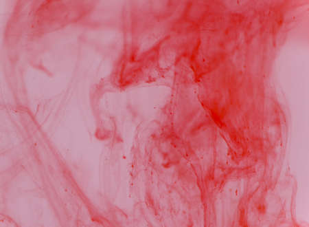 Color ink broken from dripping into water, abstract concept, background image.の写真素材