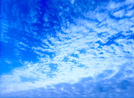 Cloudy sky background Intensively Selective focus.