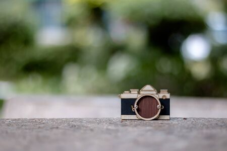 camera woodの写真素材