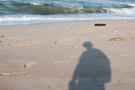 Shadow peopleの写真素材