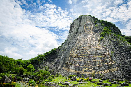Buddha mountainの写真素材