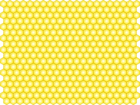 Vector illustration of honey backgroundのイラスト素材