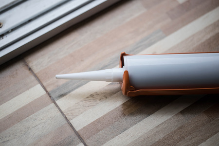 gun with siliconの写真素材