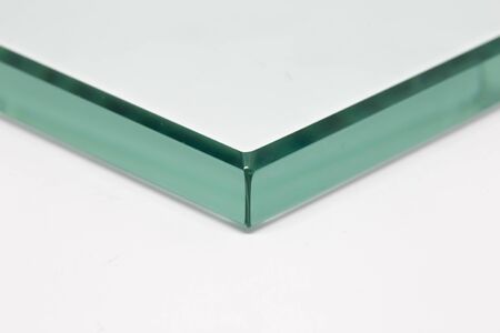 Glass from the factory  used for buildings and homesの写真素材