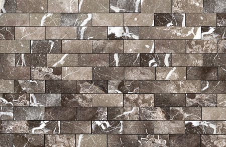 Marble brick wall  texture background. Marbles of Thailand abstract natural marble black and white gray for design.の写真素材