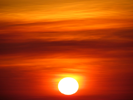 Sunset in Marseilleの写真素材