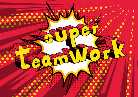 Comic book style phrase on abstract background.のイラスト素材