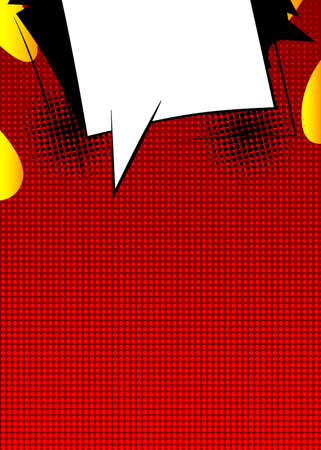 Cartoon design colored background. Comic book backdrop illustration. Vector comics wallpaper.のイラスト素材