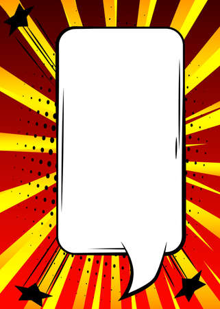 Cartoon design colored background. Comic book backdrop illustration. Vector comics wallpaper.のイラスト素材