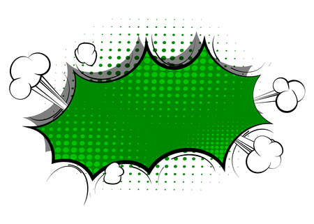 Cartoon design colored background. Comic book backdrop illustration. Vector comics wallpaper.