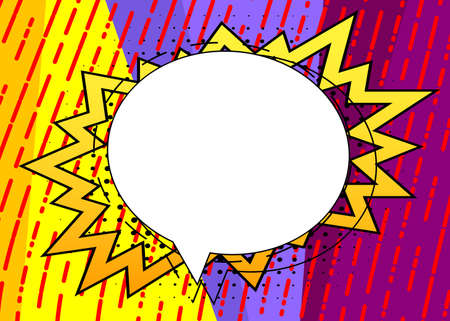 Cartoon design colored background. Comic book backdrop illustration. Vector comics wallpaper.のイラスト素材