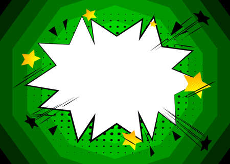 Cartoon design colored abstract background. Comic book backdrop illustration. Vector comics wallpaper.のイラスト素材