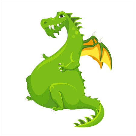 Dragon. Cute monsterのイラスト素材