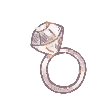 Diamond ring jewelryの写真素材