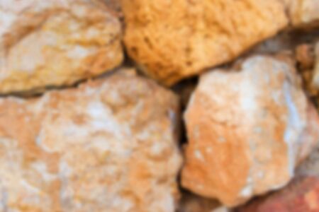 Abstract texture of stone wall. Deep blur.