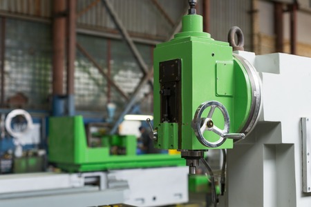 Mechanical vertical milling machine.
