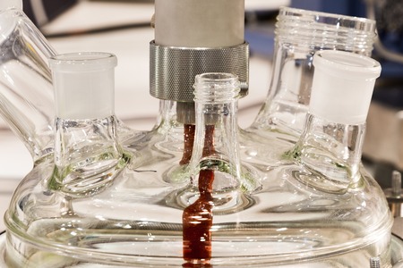 Abstract background, detail of laboratory equipment
