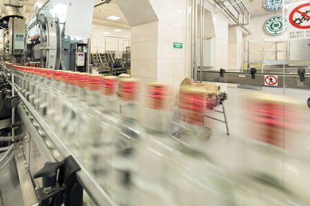 Brest Distillery. The shop for bottling vodka.のeditorial素材