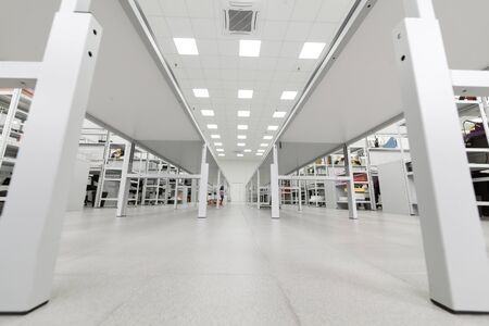 Factory for the manufacture of electronic printed circuit boards. Workshop surface mounting and...