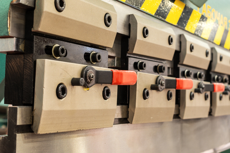 CNC bending machine.