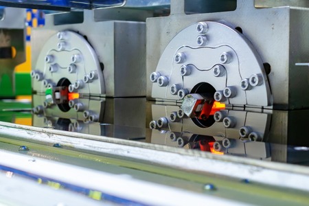 Machine for the production of plastic products.の写真素材